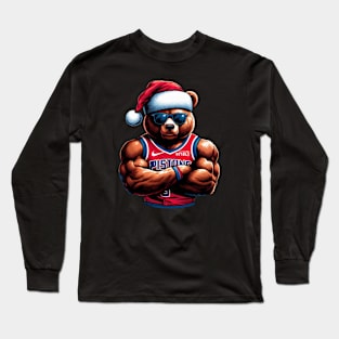 Detroit Pistons Christmas Long Sleeve T-Shirt